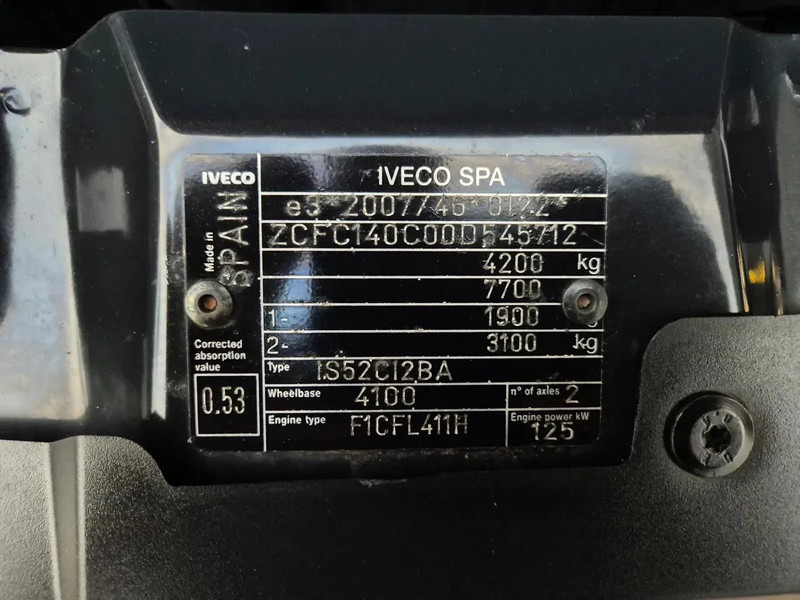 平板货车 Iveco Daily 40C17 3.0D Pritsche/ Openlaadbak 470 cm lang：图20