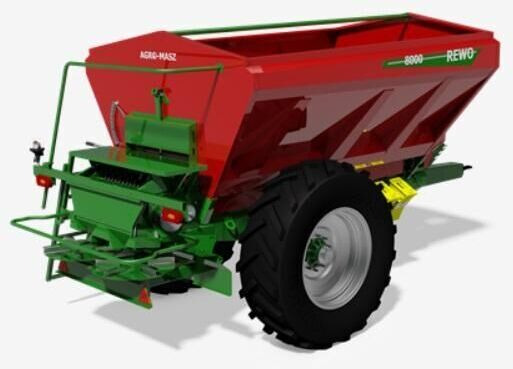 AGRO-MASZ Rozsiewacz REWO - 肥料撒施机:图1 AGRO-MASZ Rozsiewacz REWO - 肥料撒施机:图1