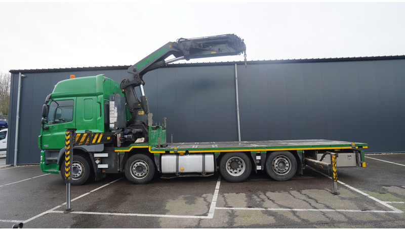 DAF CF 85.410 8X2 OPEN BOX WITH PALFINGER 42502 CRANE - 起重车:图1 DAF CF 85.410 8X2 OPEN BOX WITH PALFINGER 42502 CRANE - 起重车:图1