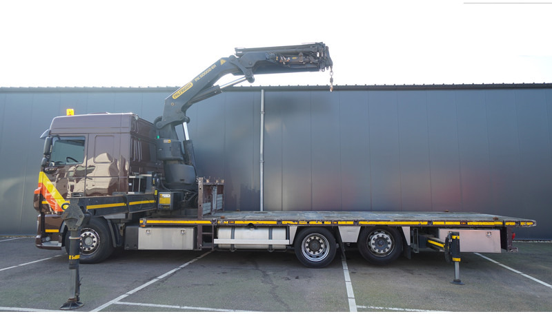 DAF XF 460 6X2 FLATBED TRUCK WITH PALFINGER PK 50002 CRANE - 起重车:图1 DAF XF 460 6X2 FLATBED TRUCK WITH PALFINGER PK 50002 CRANE - 起重车:图1