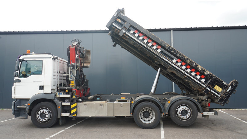 MAN TGM 26.290 TIPPER WITH HMF 1643 Z2 CRANE - 起重车:图4 MAN TGM 26.290 TIPPER WITH HMF 1643 Z2 CRANE - 起重车:图4