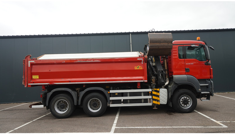 MAN TGS 28.400 6X6 2 SIDE TIPPER WITH HMF 1643 CRANE 376.400KM - 起重车:图5 MAN TGS 28.400 6X6 2 SIDE TIPPER WITH HMF 1643 CRANE 376.400KM - 起重车:图5