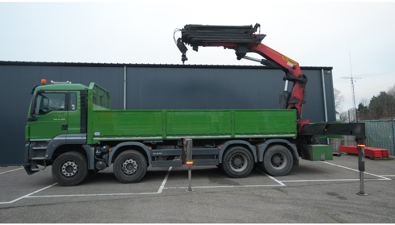 MAN TGS 41.460 8X4 OPEN BOX WITH PALFINGER PK 40002 EH CRANE 384.000KM - 起重车:图1 MAN TGS 41.460 8X4 OPEN BOX WITH PALFINGER PK 40002 EH CRANE 384.000KM - 起重车:图1