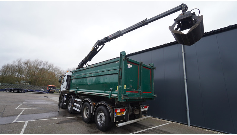 Renault PREMIUM 380 DXI 8X2/6 2 SIDE TIPPER WITH PLFINGER Q 170 Z CRANE.278.200KM - 起重车:图4 Renault PREMIUM 380 DXI 8X2/6 2 SIDE TIPPER WITH PLFINGER Q 170 Z CRANE.278.200KM - 起重车:图4