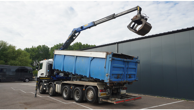 Scania G 490 10X4 CABLE SYSTEM TRUCK WITH PALFINGER Q180Z95TR CRANE - 起重车:图3 Scania G 490 10X4 CABLE SYSTEM TRUCK WITH PALFINGER Q180Z95TR CRANE - 起重车:图3