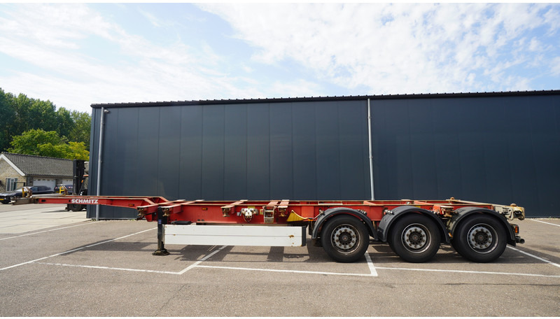 Schmitz Cargobull 3 AXLE CONTAINER TRANSPORT TRAILER EXTENDABLE 45 FT - 集装箱运输车/ 可拆卸车身的半拖车:图1 Schmitz Cargobull 3 AXLE CONTAINER TRANSPORT TRAILER EXTENDABLE 45 FT - 集装箱运输车/ 可拆卸车身的半拖车:图1