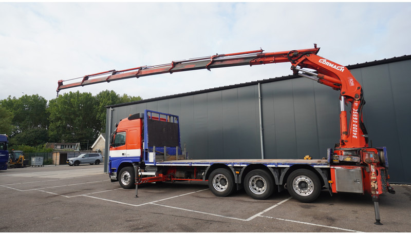 Volvo FM 450 8X4 FLATBED WITH GORMACH 3400E6 CRANE - 起重车:图3 Volvo FM 450 8X4 FLATBED WITH GORMACH 3400E6 CRANE - 起重车:图3