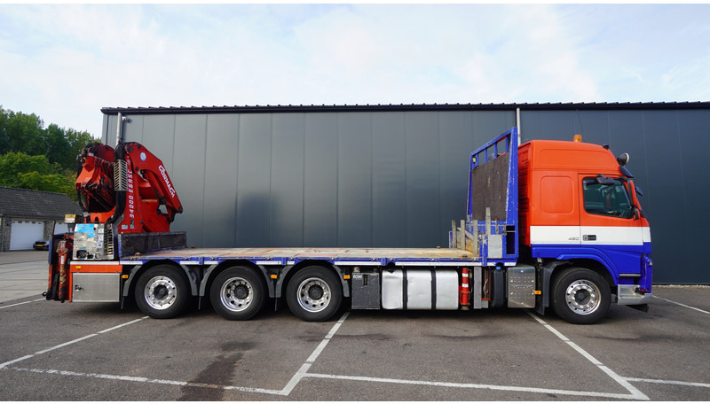 Volvo FM 450 8X4 FLATBED WITH GORMACH 3400E6 CRANE - 起重车:图4 Volvo FM 450 8X4 FLATBED WITH GORMACH 3400E6 CRANE - 起重车:图4