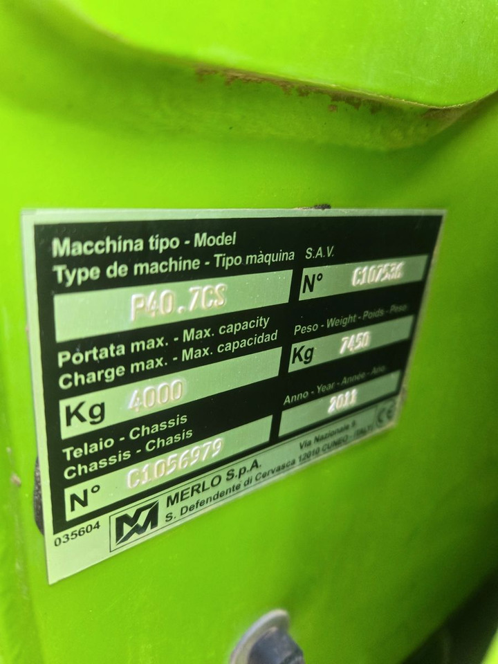 Merlo P40.7CS - 伸缩臂叉装车:图2 Merlo P40.7CS - 伸缩臂叉装车:图2