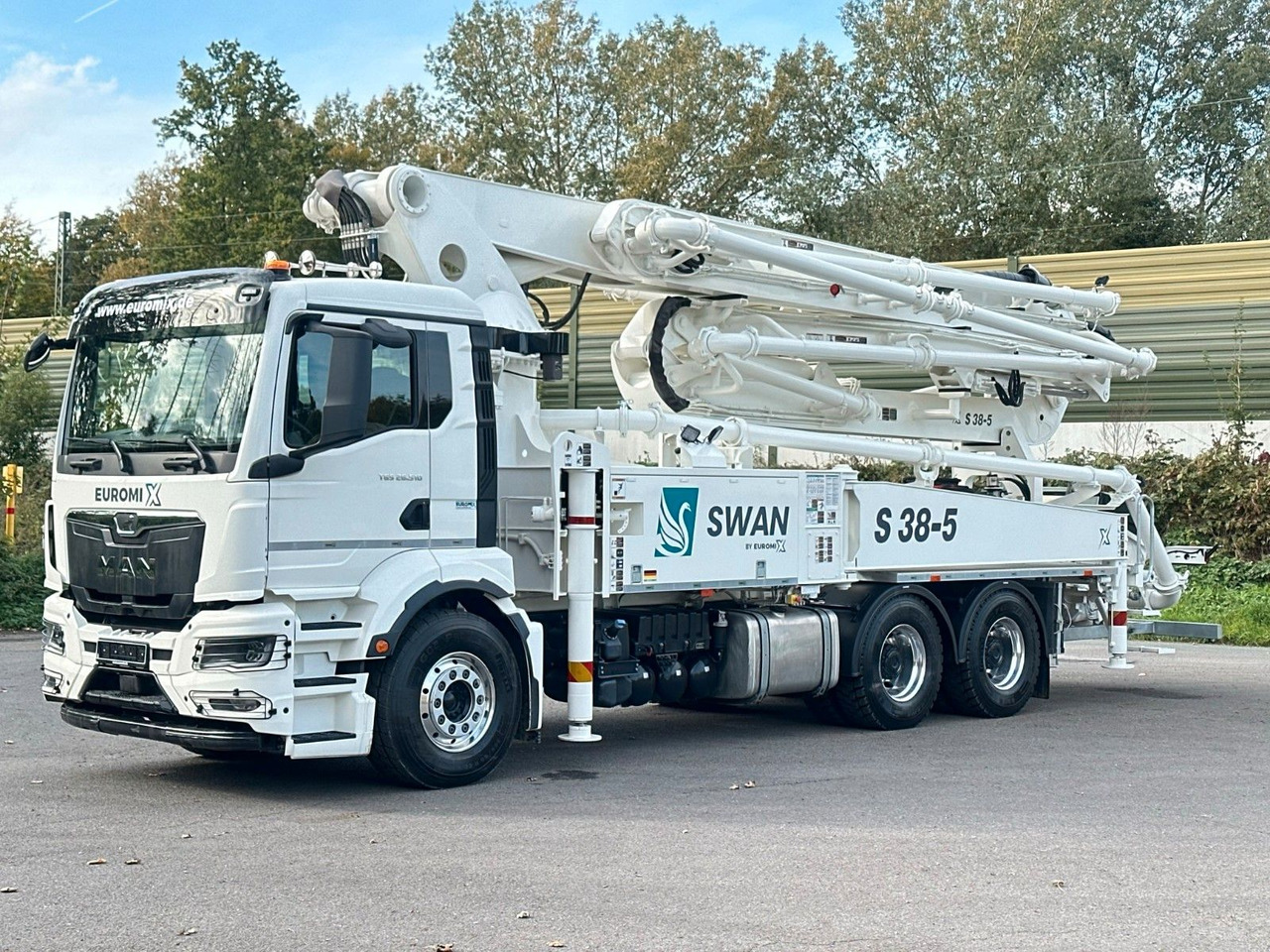 MAN TGS 26.510 6x4 SWAN TSP 38-5 160RZ ( 38m ) - 混凝土泵车:图2 MAN TGS 26.510 6x4 SWAN TSP 38-5 160RZ ( 38m ) - 混凝土泵车:图2
