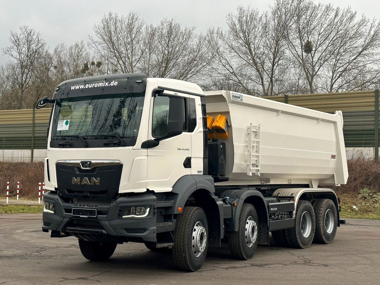 MAN TGS 41.400 8x4 / EUROMIX MTP 20m³/ EURO 5 - 翻斗车:图2 MAN TGS 41.400 8x4 / EUROMIX MTP 20m³/ EURO 5 - 翻斗车:图2