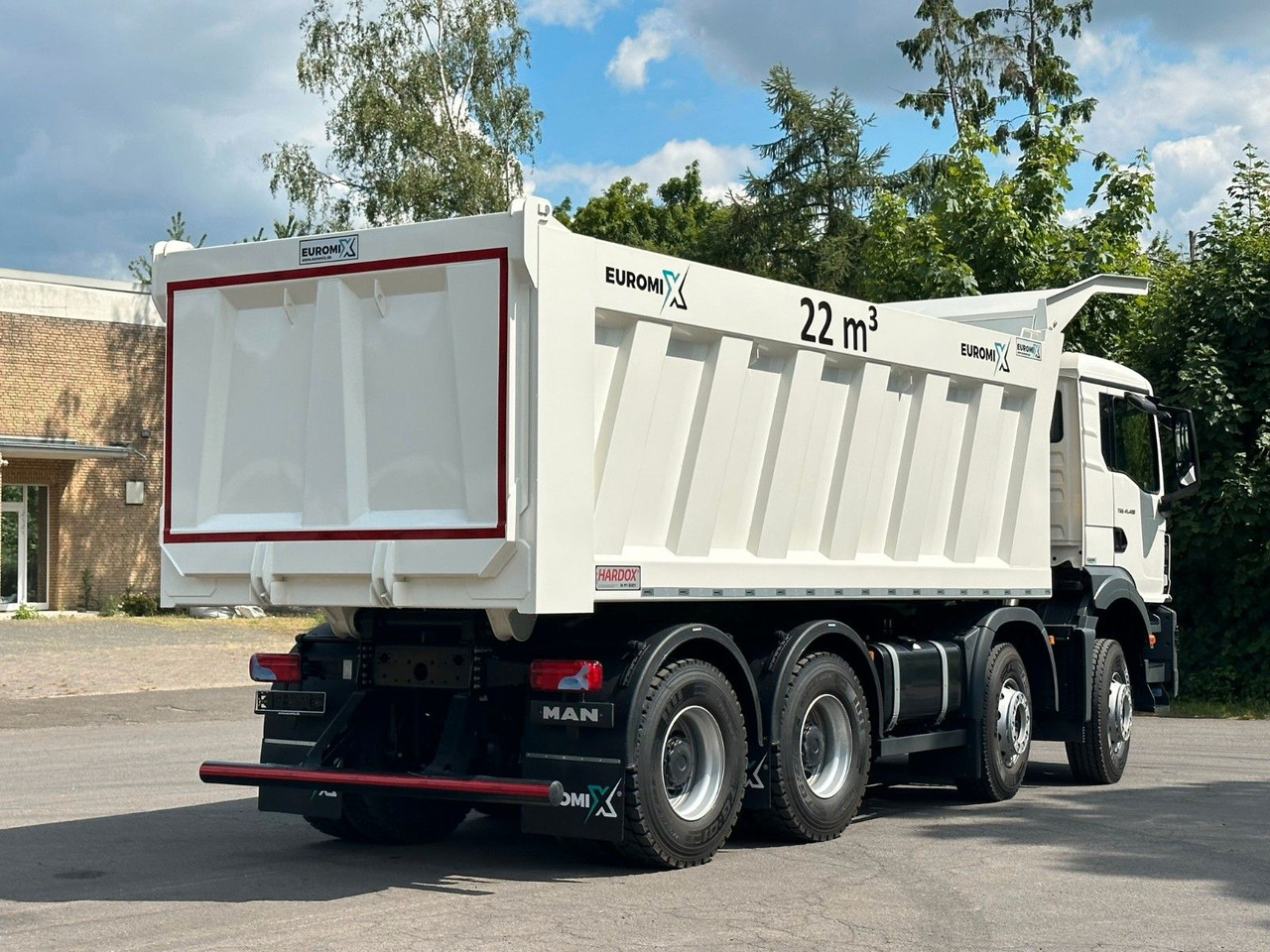 MAN TGS 41.400 8x4 / EUROMIX MTP 22m³/ Eckige Mulde - 翻斗车:图5 MAN TGS 41.400 8x4 / EUROMIX MTP 22m³/ Eckige Mulde - 翻斗车:图5