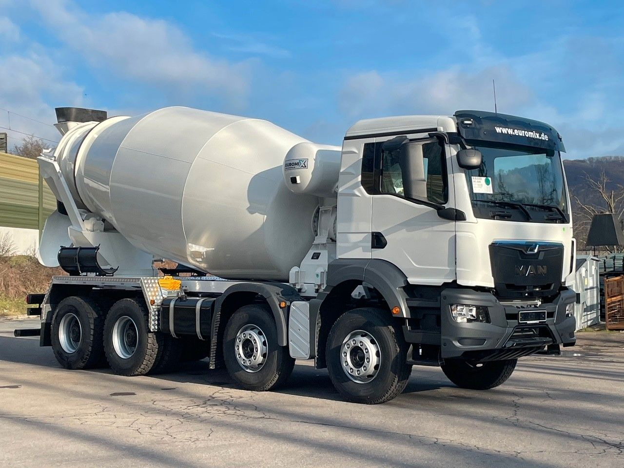 MAN TGS 41.400 8x4 / EuromixMTP EM 10m³ R / EURO 2 - 混凝土搅拌车:图1 MAN TGS 41.400 8x4 / EuromixMTP EM 10m³ R / EURO 2 - 混凝土搅拌车:图1
