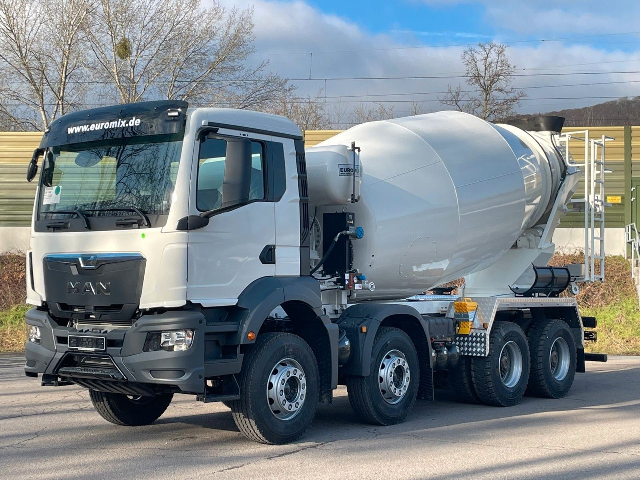 MAN TGS 41.400 8x4 / EuromixMTP EM 10m³ R / EURO 2 - 混凝土搅拌车:图1 MAN TGS 41.400 8x4 / EuromixMTP EM 10m³ R / EURO 2 - 混凝土搅拌车:图1