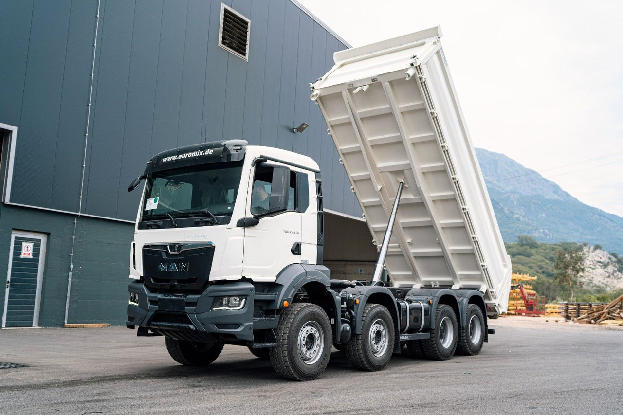MAN TGS 41.440 8x4 EuromixMTP 3-Seiten-Kipper - 翻斗车:图1 MAN TGS 41.440 8x4 EuromixMTP 3-Seiten-Kipper - 翻斗车:图1