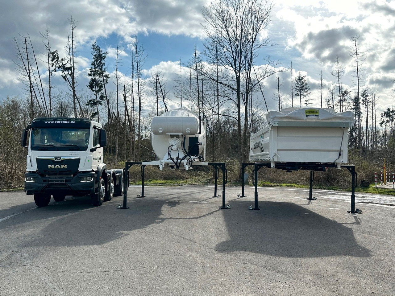 MAN TGS 41.440 8x4 WECHSELSYSTEM KIPPER+MISCHER - 混凝土搅拌车:图1 MAN TGS 41.440 8x4 WECHSELSYSTEM KIPPER+MISCHER - 混凝土搅拌车:图1