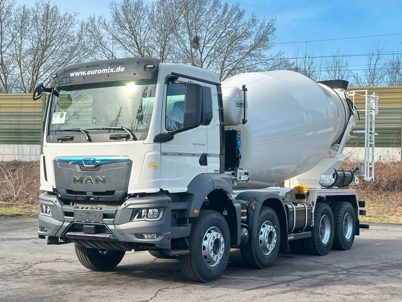 MAN TGS 41.480 8x4 /Euro6e Euromix EM 12 R - 混凝土搅拌车:图2 MAN TGS 41.480 8x4 /Euro6e Euromix EM 12 R - 混凝土搅拌车:图2