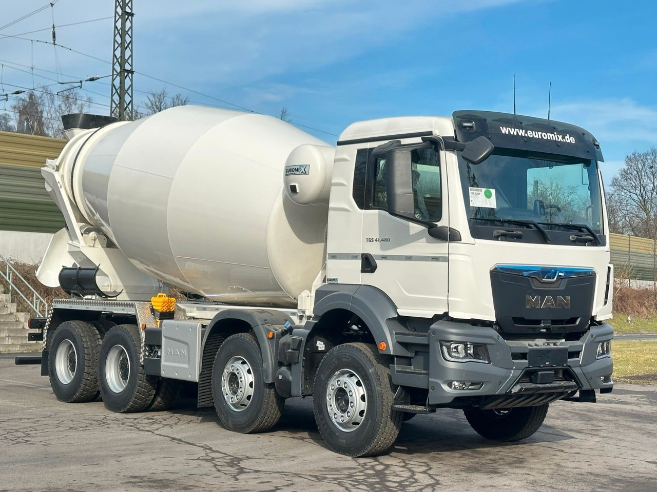 MAN TGS 41.480 8x4 /Euro6e Euromix EM 12 R - 混凝土搅拌车:图1 MAN TGS 41.480 8x4 /Euro6e Euromix EM 12 R - 混凝土搅拌车:图1