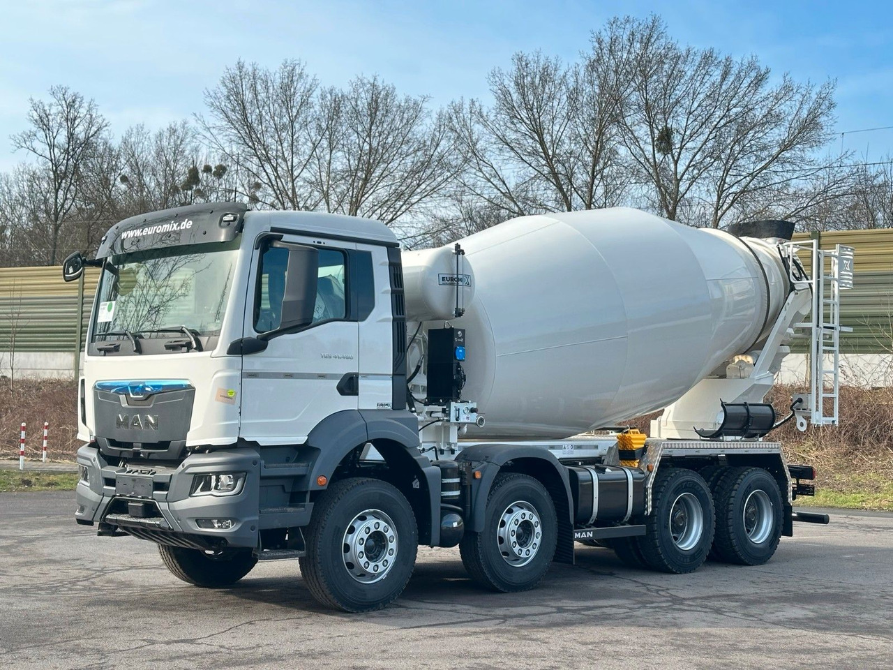 MAN TGS 41.480 8x4 /Euro6e Euromix EM 12 R - 混凝土搅拌车:图3 MAN TGS 41.480 8x4 /Euro6e Euromix EM 12 R - 混凝土搅拌车:图3