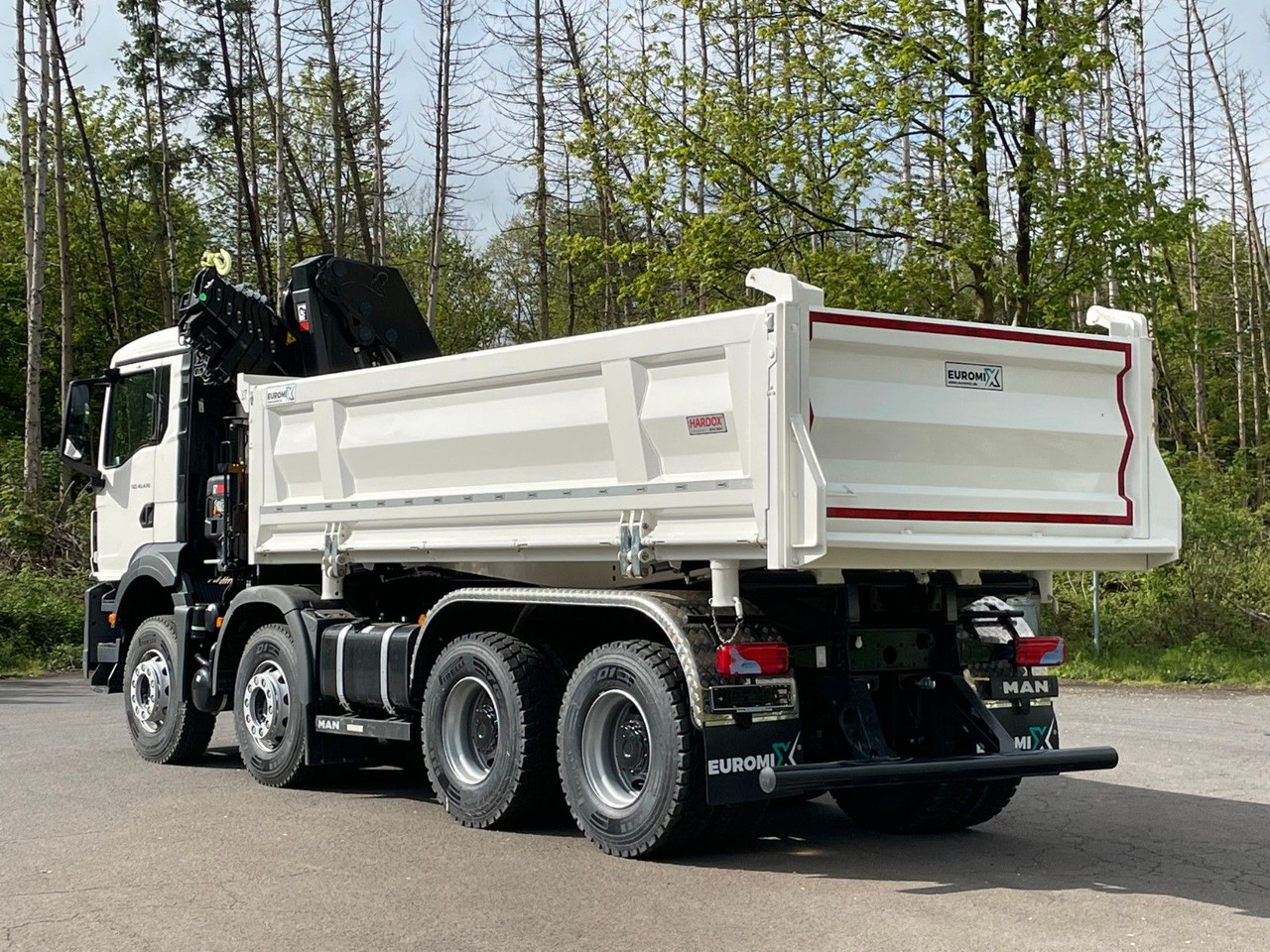 MAN TGS 41.480 8x4/Euro6e Euromix Kipper Hiab 228-6 - 翻斗车, 起重车:图5 MAN TGS 41.480 8x4/Euro6e Euromix Kipper Hiab 228-6 - 翻斗车, 起重车:图5