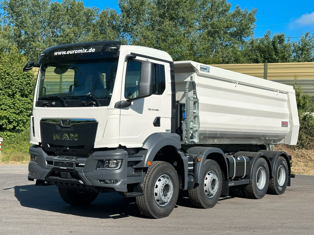 MAN TGS 41.480 BB 8X4 Euromix Mulden Kipper HARDOX - 翻斗车:图2 MAN TGS 41.480 BB 8X4 Euromix Mulden Kipper HARDOX - 翻斗车:图2