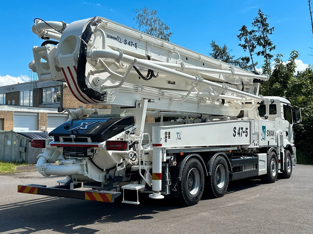 MAN TGS 41.520 8x4 SWAN TSP 47-5 160RZ ( 47m ) - 混凝土泵车:图5 MAN TGS 41.520 8x4 SWAN TSP 47-5 160RZ ( 47m ) - 混凝土泵车:图5
