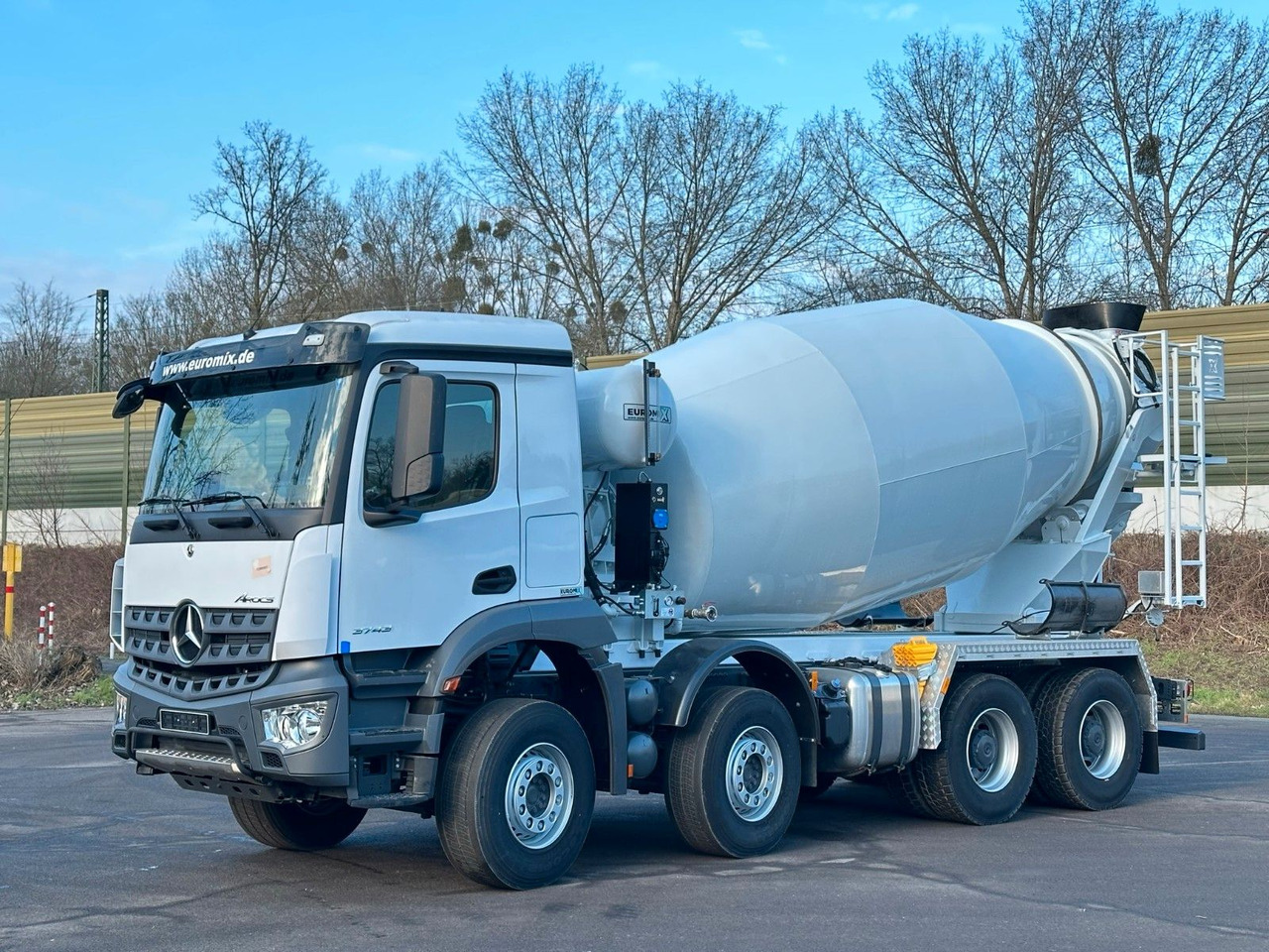 Mercedes-Benz Arocs 5 3743 8X4 / Euro6e EuromixMTP EM 10 L - 混凝土搅拌车:图1 Mercedes-Benz Arocs 5 3743 8X4 / Euro6e EuromixMTP EM 10 L - 混凝土搅拌车:图1
