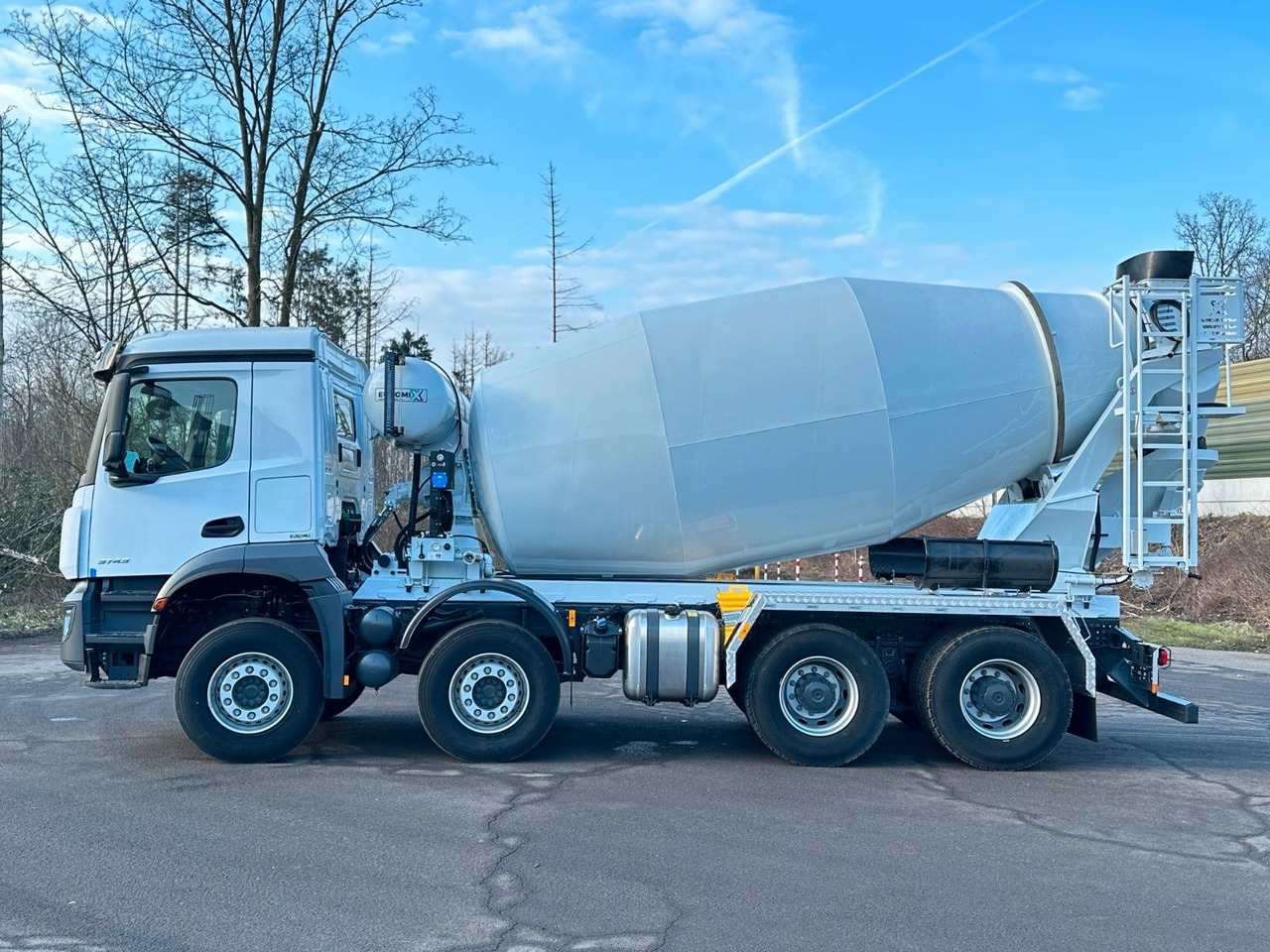 Mercedes-Benz Arocs 5 3743 8X4 / Euro6e EuromixMTP EM 10 L - 混凝土搅拌车:图2 Mercedes-Benz Arocs 5 3743 8X4 / Euro6e EuromixMTP EM 10 L - 混凝土搅拌车:图2
