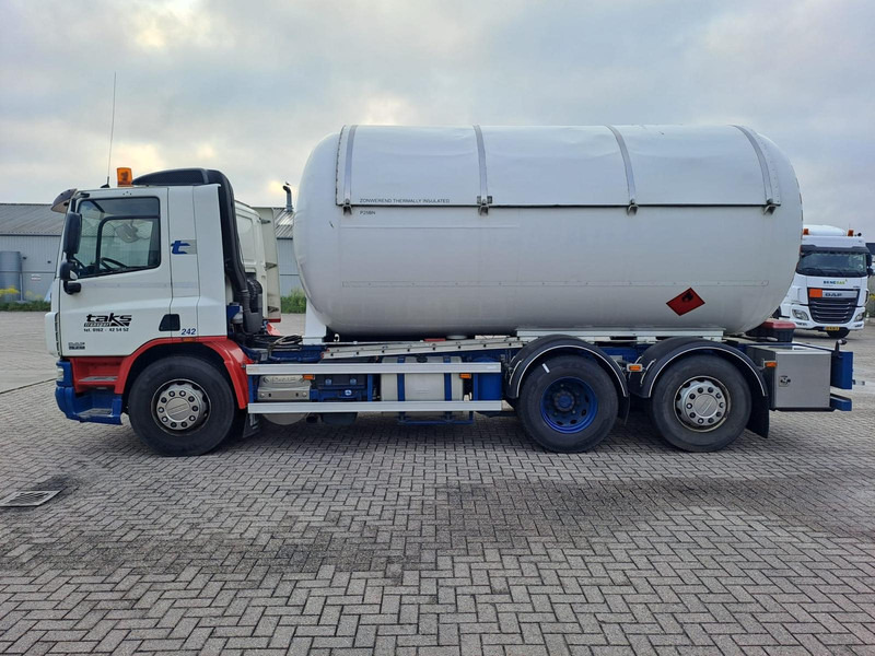 DAF FAN CF75. 6x2 -24030 Liter Gas tank truck ID 2.166 Rootselaar, flowmeter, pump, sunroof on tank - 罐车:图4 DAF FAN CF75. 6x2 -24030 Liter Gas tank truck ID 2.166 Rootselaar, flowmeter, pump, sunroof on tank - 罐车:图4