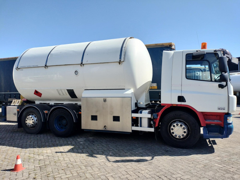 DAF FAN CF75. 6x2 -24030 Liter Gas tank truck ID 2.166 Rootselaar, flowmeter, pump, sunroof on tank - 罐车:图2 DAF FAN CF75. 6x2 -24030 Liter Gas tank truck ID 2.166 Rootselaar, flowmeter, pump, sunroof on tank - 罐车:图2