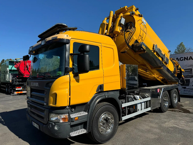 Scania P400 ADR, Combi Vacuum/Pressure 14m3 (2+4+8), 2009 - 真空车:图3 Scania P400 ADR, Combi Vacuum/Pressure 14m3 (2+4+8), 2009 - 真空车:图3