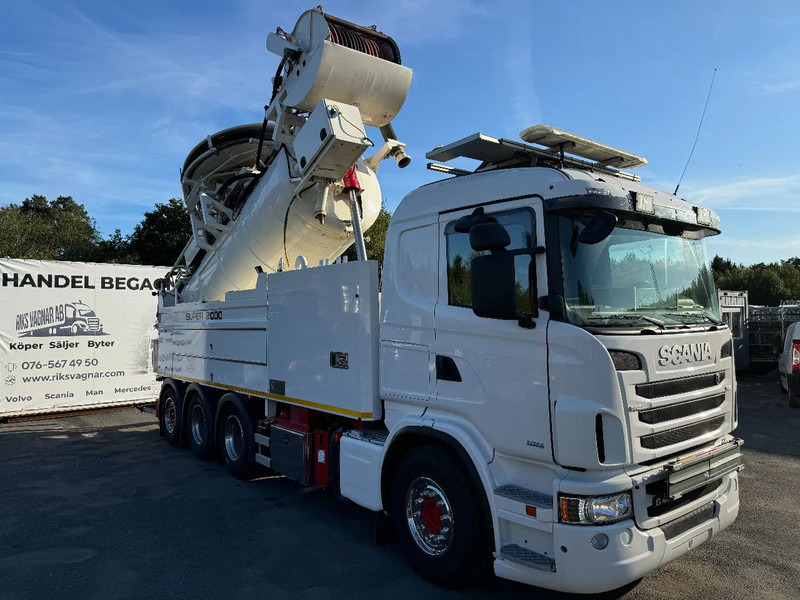 Scania R480 Sewer Jetter + Recycler, Euro 6, Super 2000 (16m3), 2013 - 真空车:图1 Scania R480 Sewer Jetter + Recycler, Euro 6, Super 2000 (16m3), 2013 - 真空车:图1