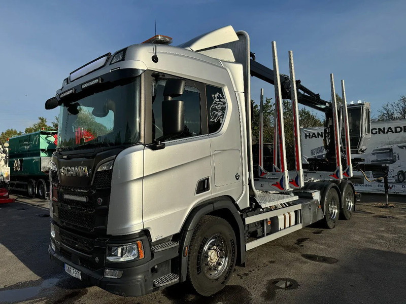 Scania R730 V8 6X4, Retarder,Timber-truck + Kesla, 2020 - 木材运输车, 起重车:图3 Scania R730 V8 6X4, Retarder,Timber-truck + Kesla, 2020 - 木材运输车, 起重车:图3