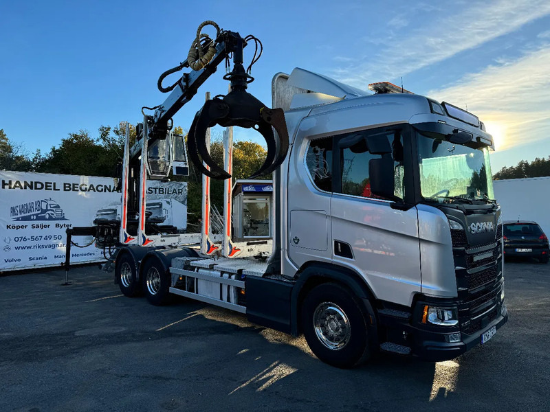Scania R730 V8 6X4, Retarder, Timber-truck + Kesla, 2020 - 木材运输车, 起重车:图1 Scania R730 V8 6X4, Retarder, Timber-truck + Kesla, 2020 - 木材运输车, 起重车:图1