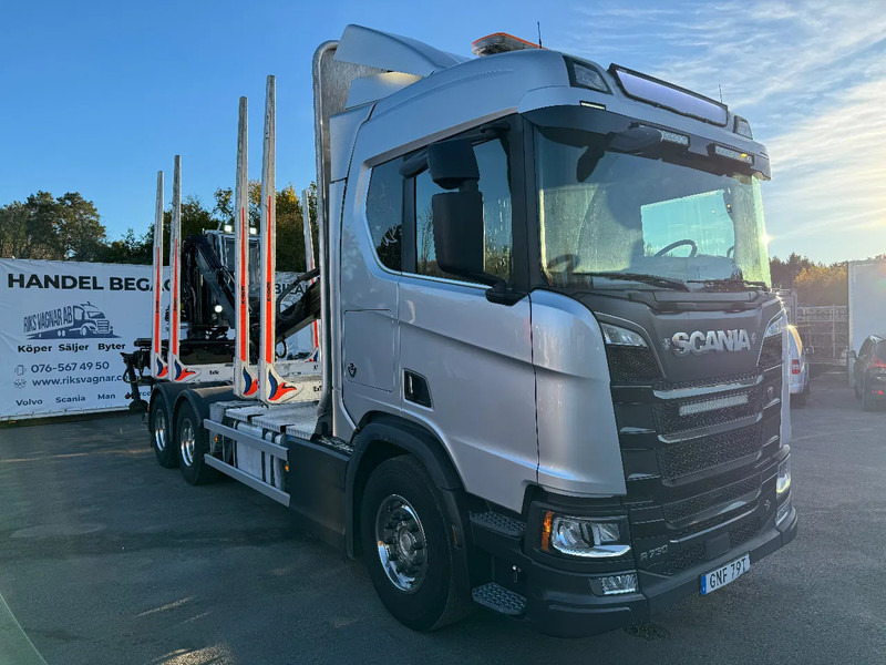 Scania R730 V8 6X4, Retarder, Timber-truck + Kesla, 2020 - 木材运输车, 起重车:图2 Scania R730 V8 6X4, Retarder, Timber-truck + Kesla, 2020 - 木材运输车, 起重车:图2