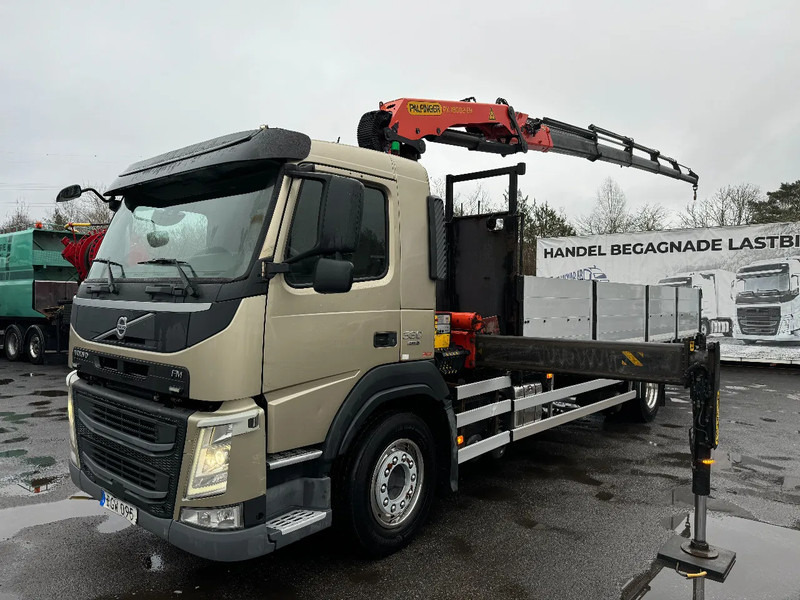 Volvo FM 11.330 4x2, Flatbed-truck with 18t/m Crane, 2014 - 栏板式/ 平板卡车, 起重车:图3 Volvo FM 11.330 4x2, Flatbed-truck with 18t/m Crane, 2014 - 栏板式/ 平板卡车, 起重车:图3