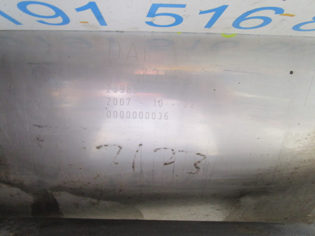 DAF CF 75/85 DPF P/NO 1747245 - 排气系统 适用于 卡车:图2 DAF CF 75/85 DPF P/NO 1747245 - 排气系统 适用于 卡车:图2