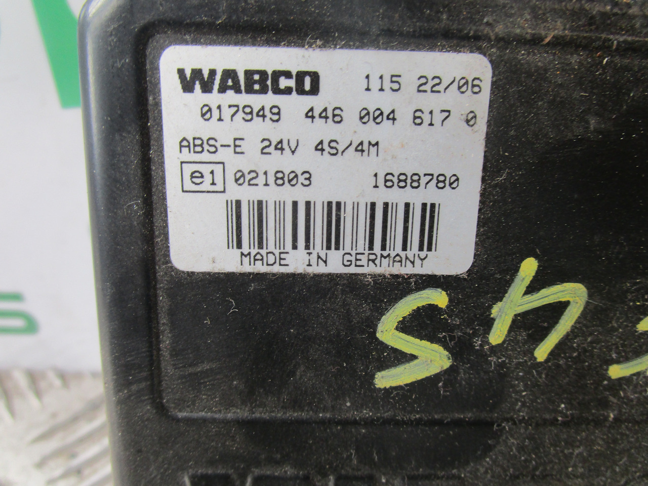 DAF LF 45/55 WABCO ABS ECU P/NO 11522/06 - 制动零件 适用于 卡车:图2 DAF LF 45/55 WABCO ABS ECU P/NO 11522/06 - 制动零件 适用于 卡车:图2