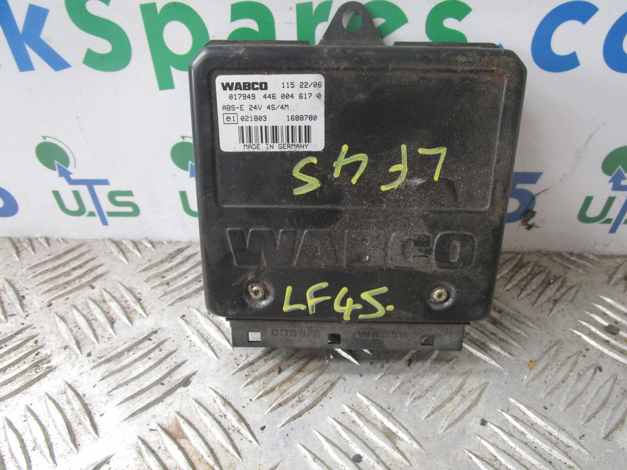 DAF LF 45/55 WABCO ABS ECU P/NO 11522/06 - 制动零件 适用于 卡车:图1 DAF LF 45/55 WABCO ABS ECU P/NO 11522/06 - 制动零件 适用于 卡车:图1