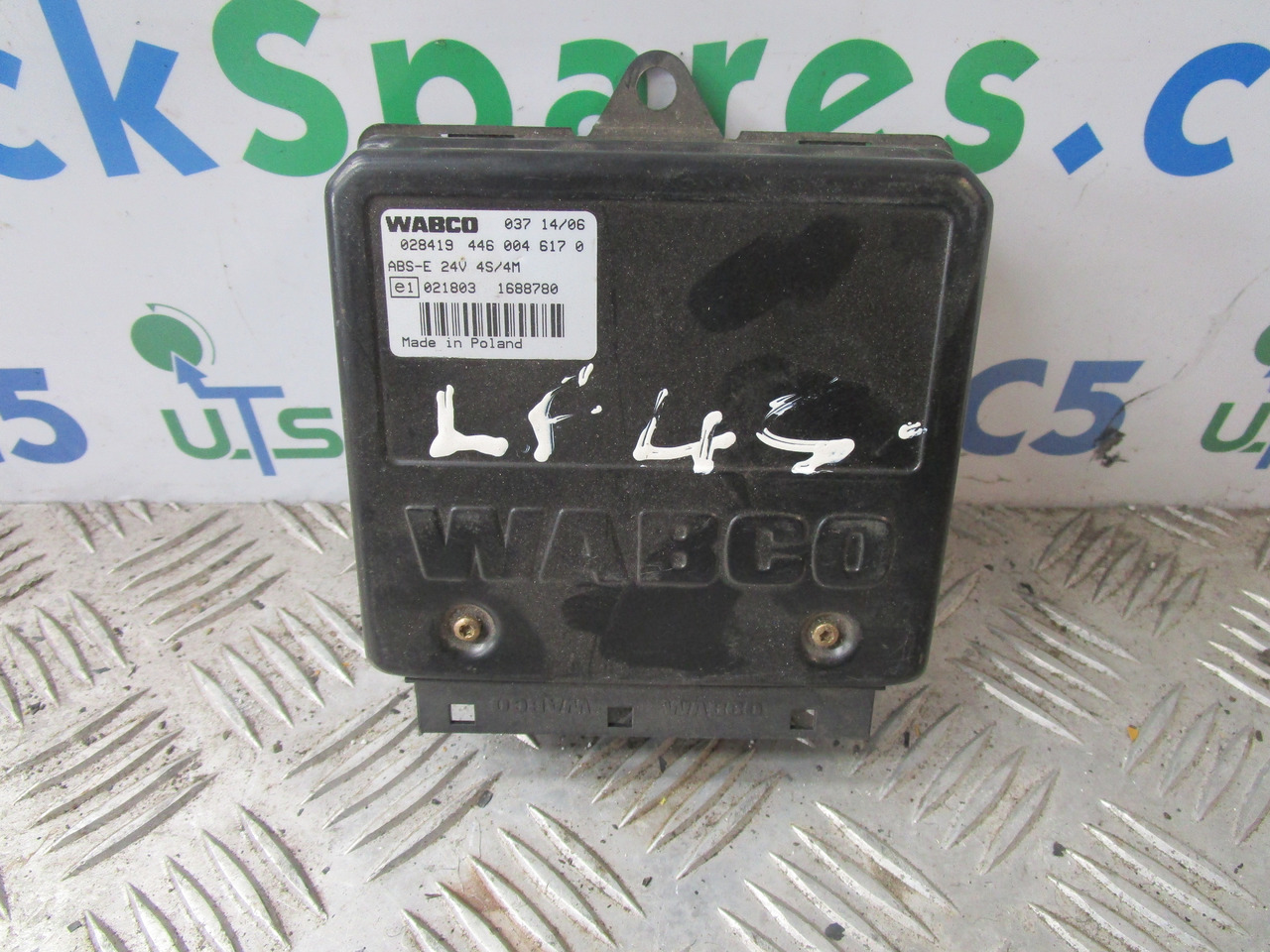 DAF LF 45 WABCO ABS ECU P/NO 03714/06 - 制动零件 适用于 卡车:图1 DAF LF 45 WABCO ABS ECU P/NO 03714/06 - 制动零件 适用于 卡车:图1