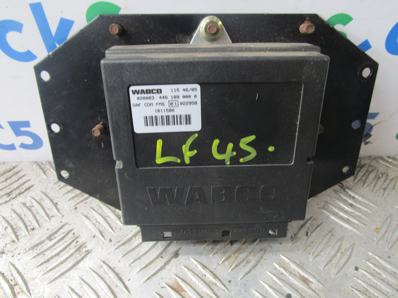 DAF LF 45 WABCO ABS ECU P/NO 11546/05 - 制动零件 适用于 卡车:图1 DAF LF 45 WABCO ABS ECU P/NO 11546/05 - 制动零件 适用于 卡车:图1