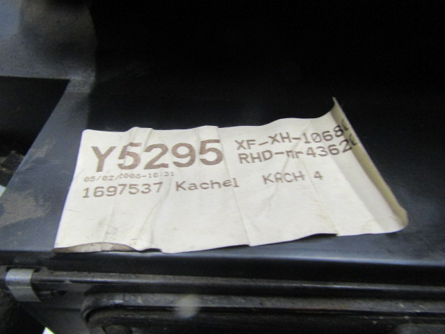 DAF XF 105 HEATER MATRIX COMPLETE P/NO 1697537 - 发动机及其零件 适用于 卡车:图3 DAF XF 105 HEATER MATRIX COMPLETE P/NO 1697537 - 发动机及其零件 适用于 卡车:图3