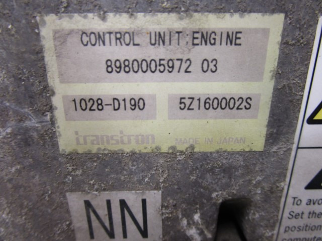 ISUZU NQR 5.2 ENGINE ECU 8980005972 03 - ECU 适用于 卡车:图2 ISUZU NQR 5.2 ENGINE ECU 8980005972 03 - ECU 适用于 卡车:图2