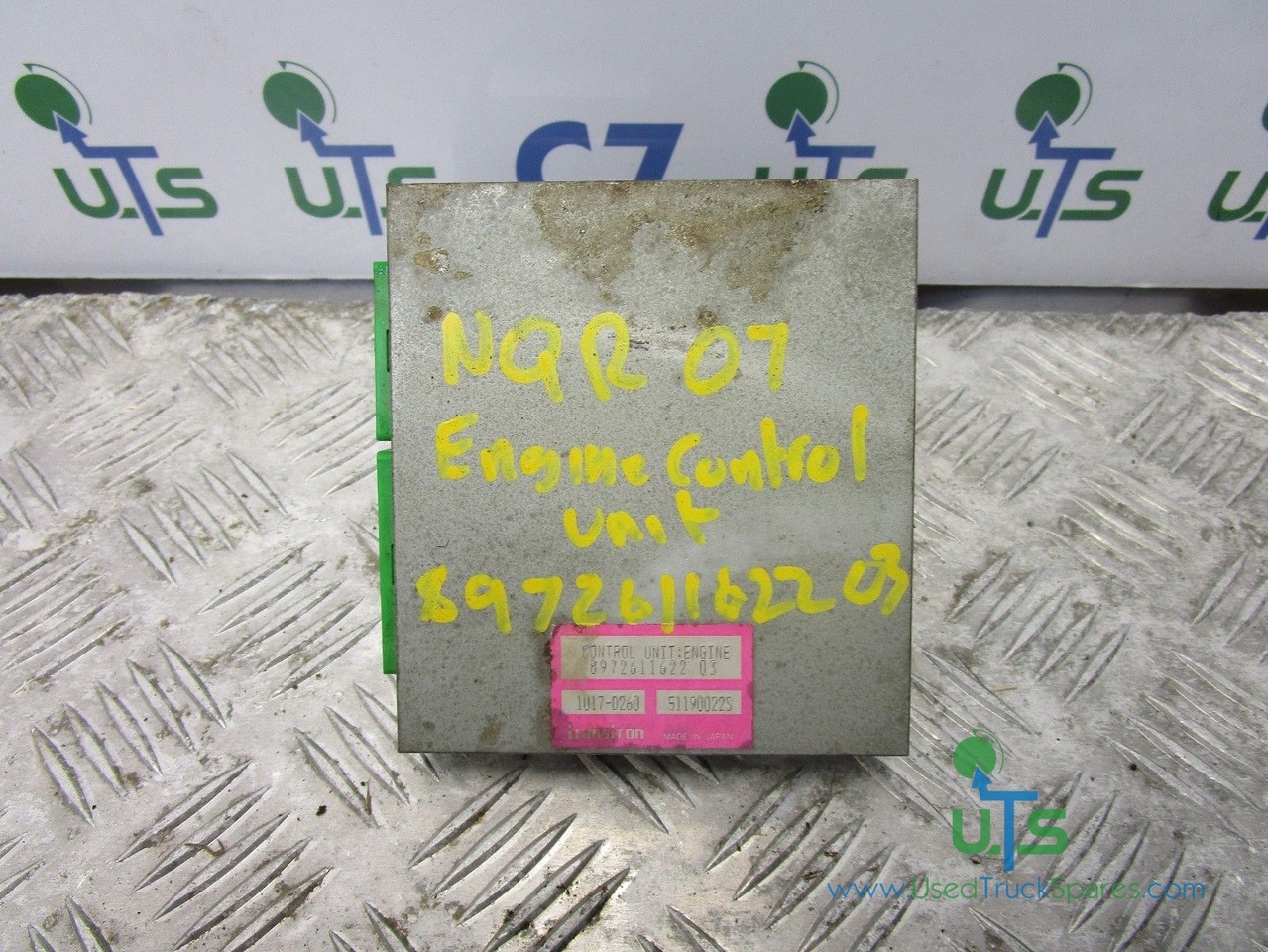 ISUZU NQR ENGINE CONTROL UNIT P/NO 8972611622 03 - ECU 适用于 卡车:图1 ISUZU NQR ENGINE CONTROL UNIT P/NO 8972611622 03 - ECU 适用于 卡车:图1