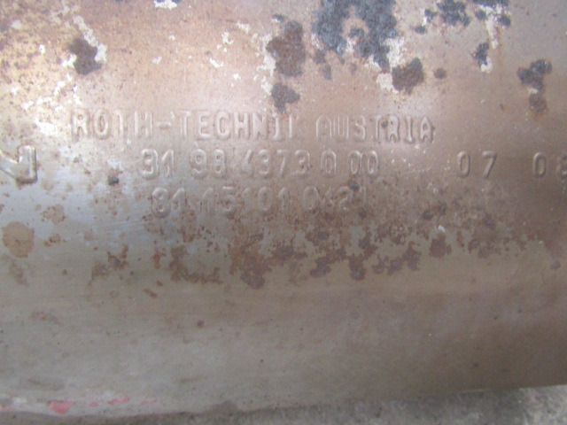 MAN TGM CAT/DPF P/NO 81.151010421 - 排气系统 适用于 卡车:图3 MAN TGM CAT/DPF P/NO 81.151010421 - 排气系统 适用于 卡车:图3