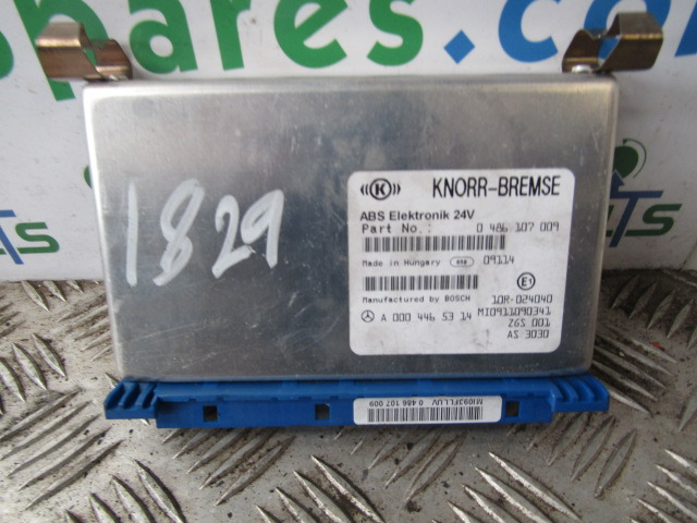 MERCEDES AXOR ABS ECU P/NO A0004465314 - ECU 适用于 卡车:图1 MERCEDES AXOR ABS ECU P/NO A0004465314 - ECU 适用于 卡车:图1