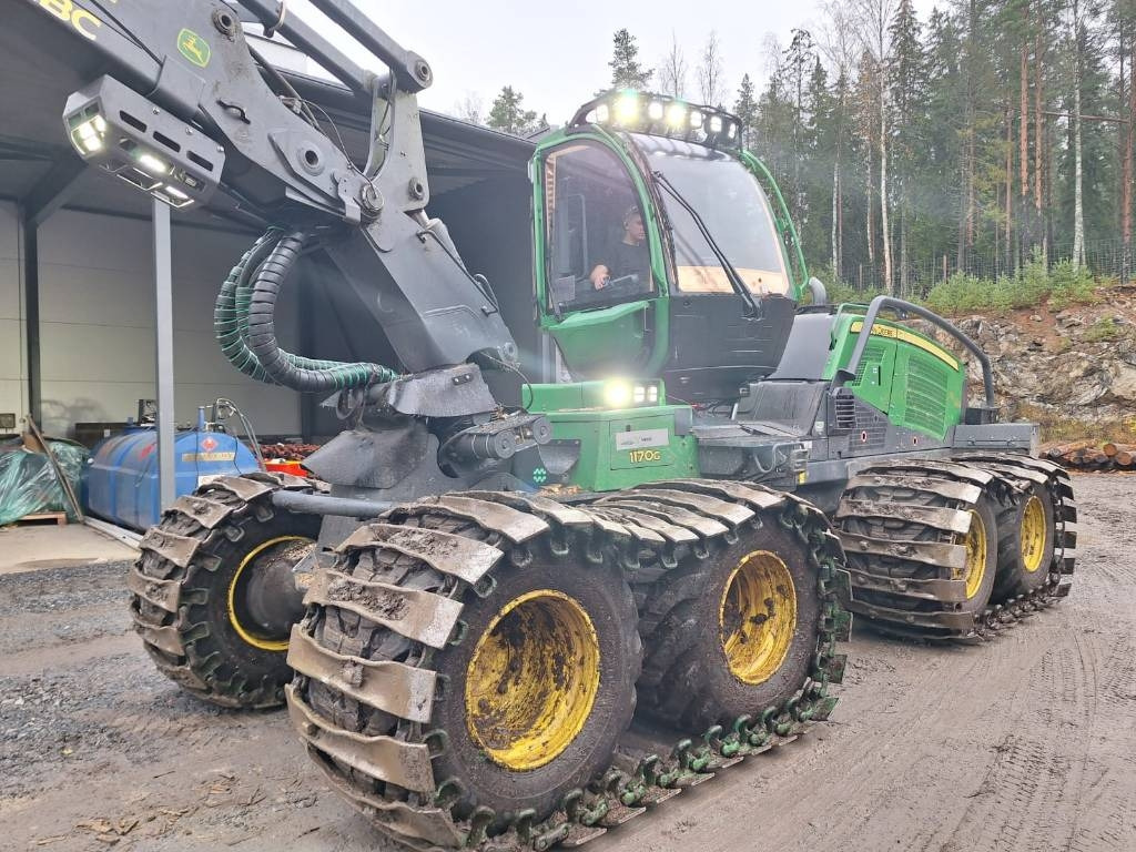 John Deere 1170G  - 林业收割机:图2 John Deere 1170G  - 林业收割机:图2