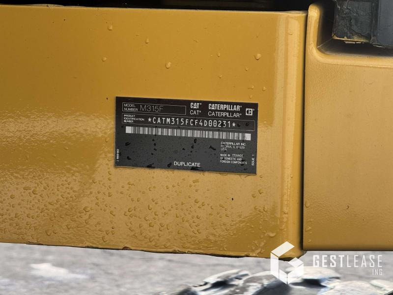 轮式挖掘机 Caterpillar M315F：图7