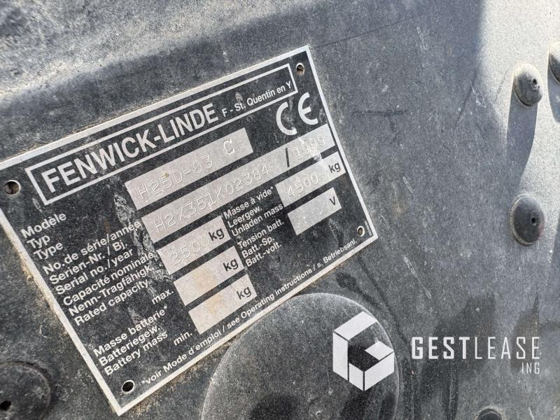 Fenwick H25D - 柴油叉车:图5 Fenwick H25D - 柴油叉车:图5