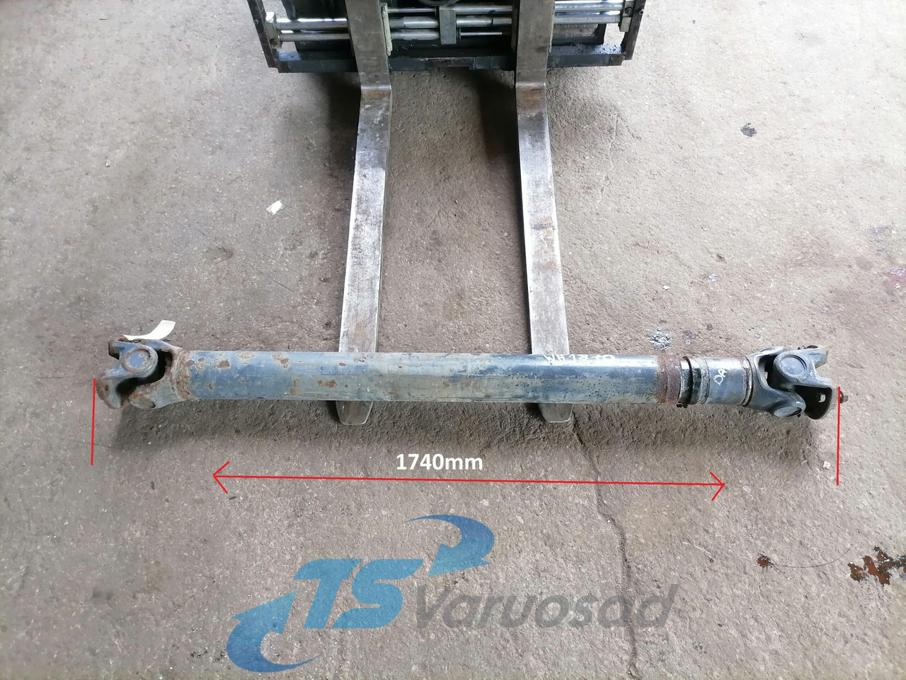 DAF Propeller shaft 12345 - 螺旋桨轴 适用于 卡车:图2 DAF Propeller shaft 12345 - 螺旋桨轴 适用于 卡车:图2